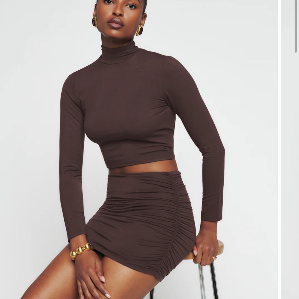 Reformation Lake Knit Two Piece Mole - Size M